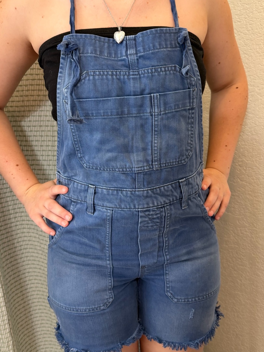 Free People overall shorts! Size: 0